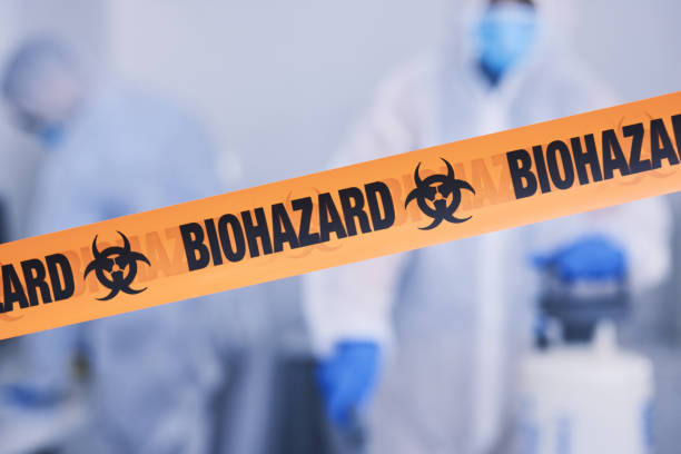 Professional Infectious Disease Decontamination technician working in Pasadena, CA